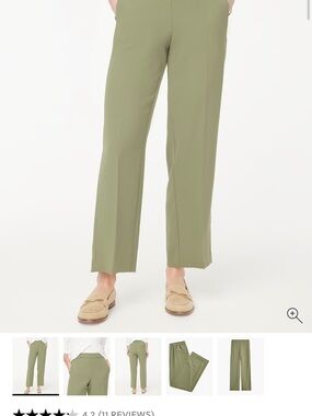 J. Crew Factory Jamie Wide-Leg Pants